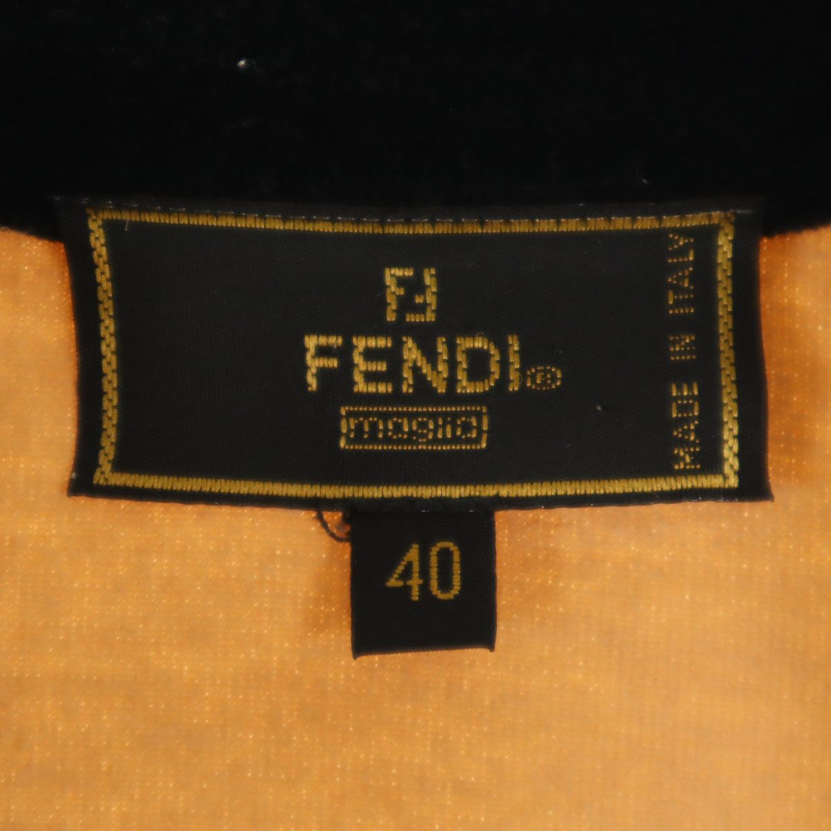 FENDI フェンディ 90s イタリア製 オールド バックプリント 長袖