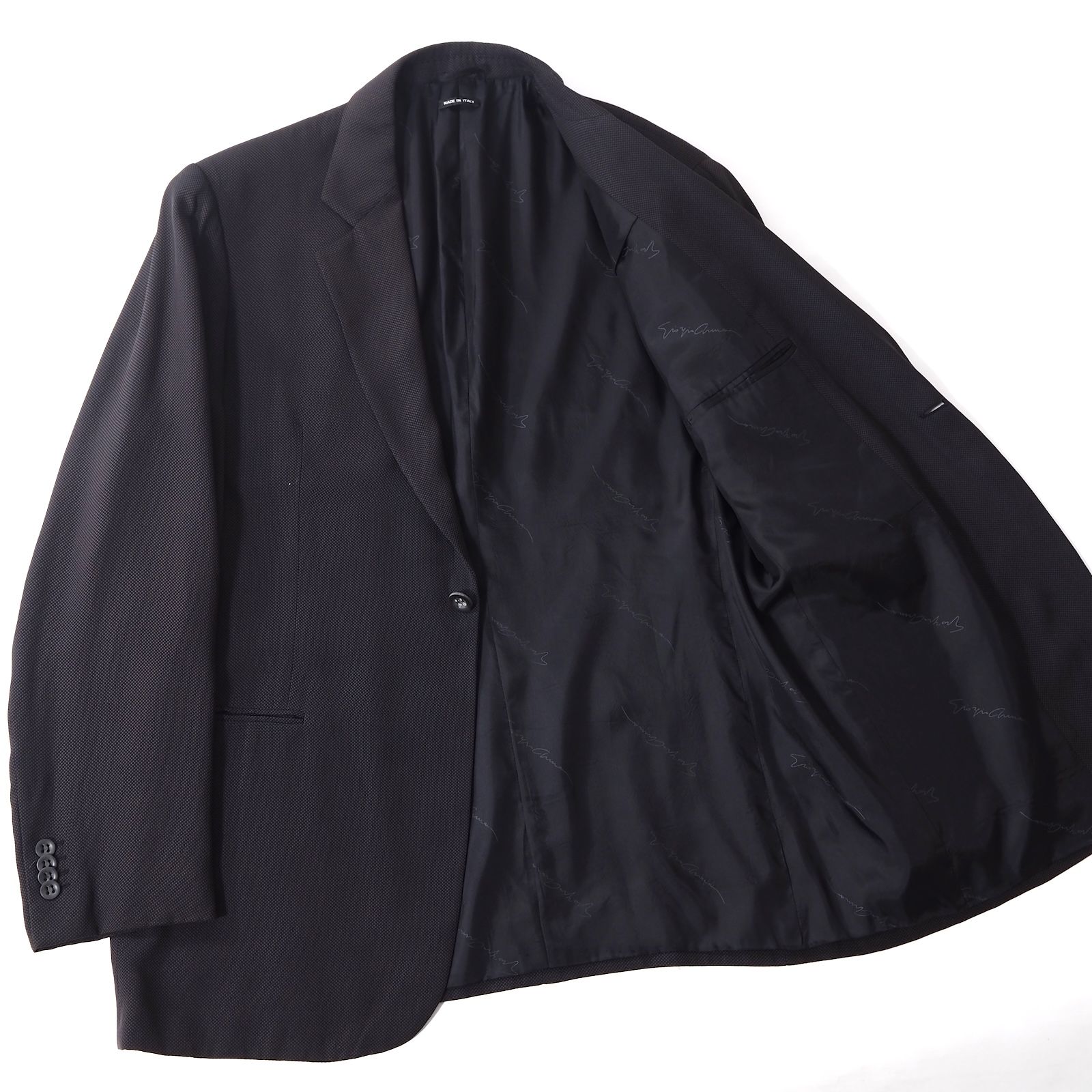 Giorgio Armani ダークグレー テーラードジャケット ジョルジオアルマーニ GIORGIO ARMANI テーラード ジャケット
