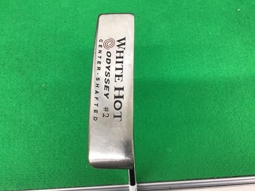 オデッセイ WHITE HOT 2 CENTER SHAFTED 34インチ パター PT スチール フレックスその他 メンズ 男性用 右利き 右用 Dランク ゴルフクラブ