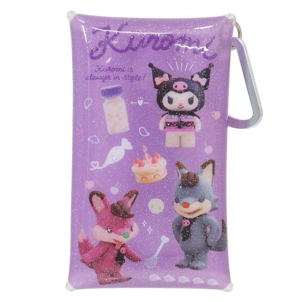 【期間限定出品】アナスイミニ　クロミ　マルチケース　メイクポーチ ANNA SUI アナスイ xクロミ クロミ ポーチ スクエア 小物入れ