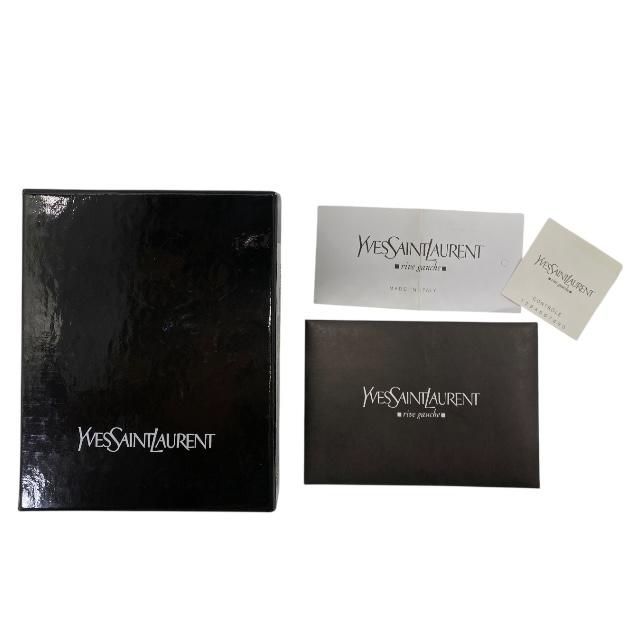 サンローラン(SAINT LAURENT)ブラック名刺入れ Saint Laurent イブサンローラン カードケース パスケース 名刺入れ