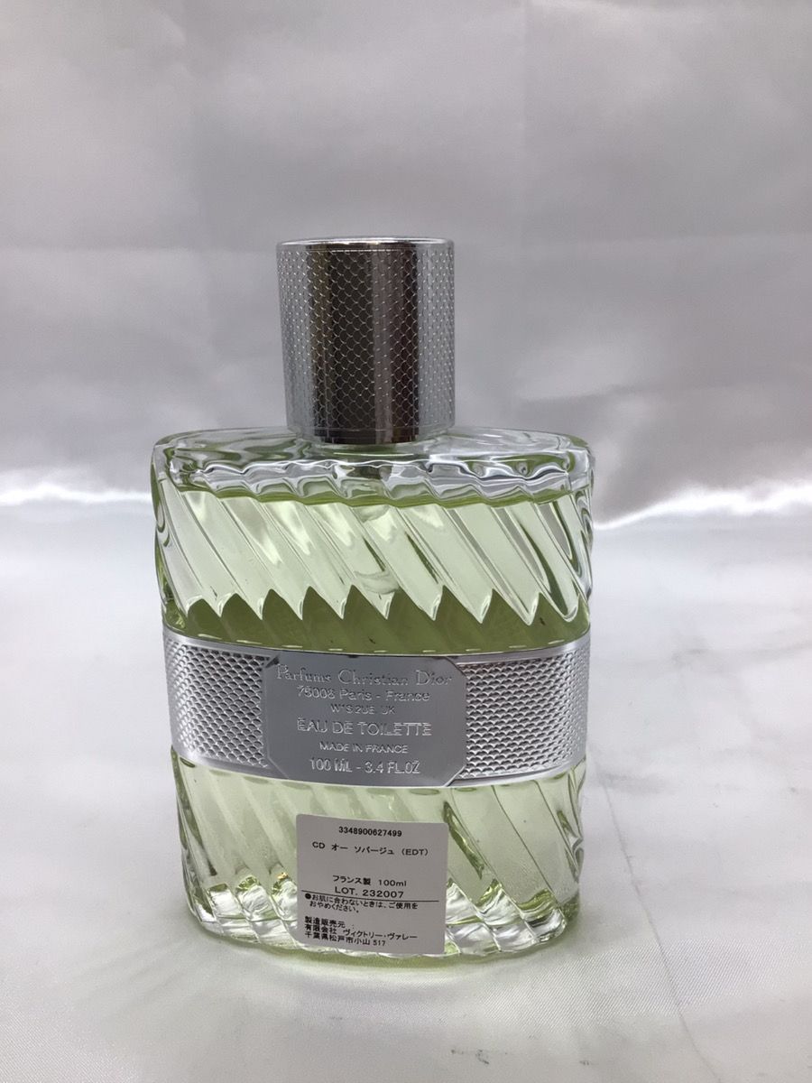 お得，限定セール】 Dior CD オー ソバージュ EDT 100ml 香水 残量9割 M-