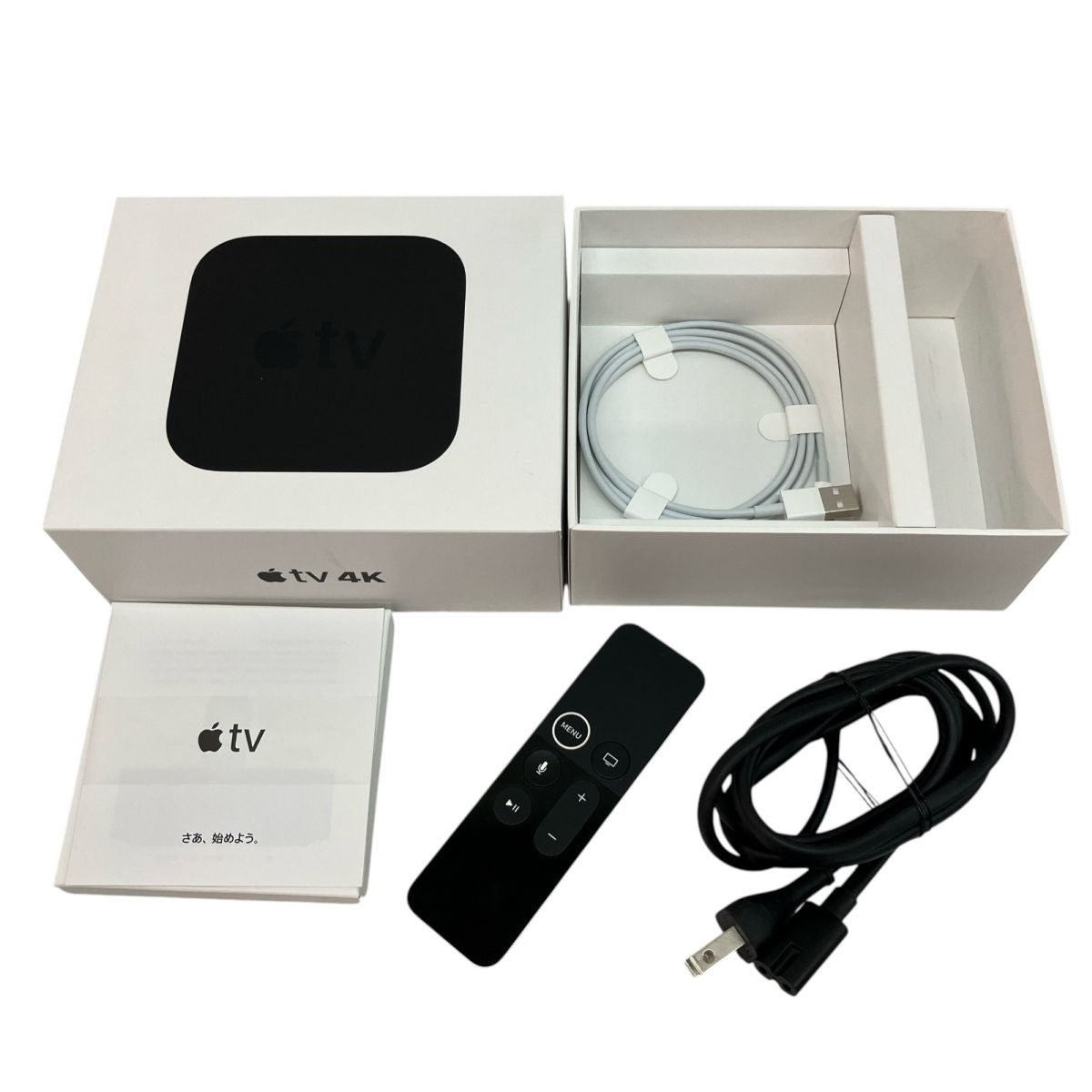 Apple MQD22J/A TV 4K 32GB テレビチューナー 第1世代 ブラック