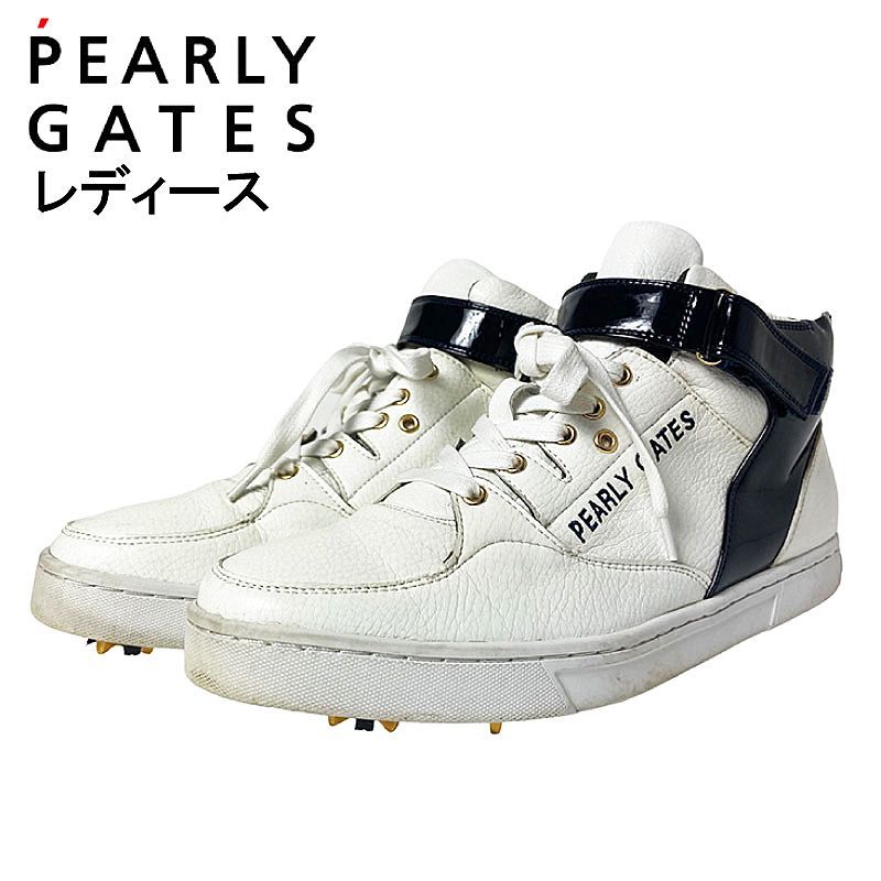 PEARLY GATES パーリーゲイツ ミドルカット ゴルフシューズ スパイク