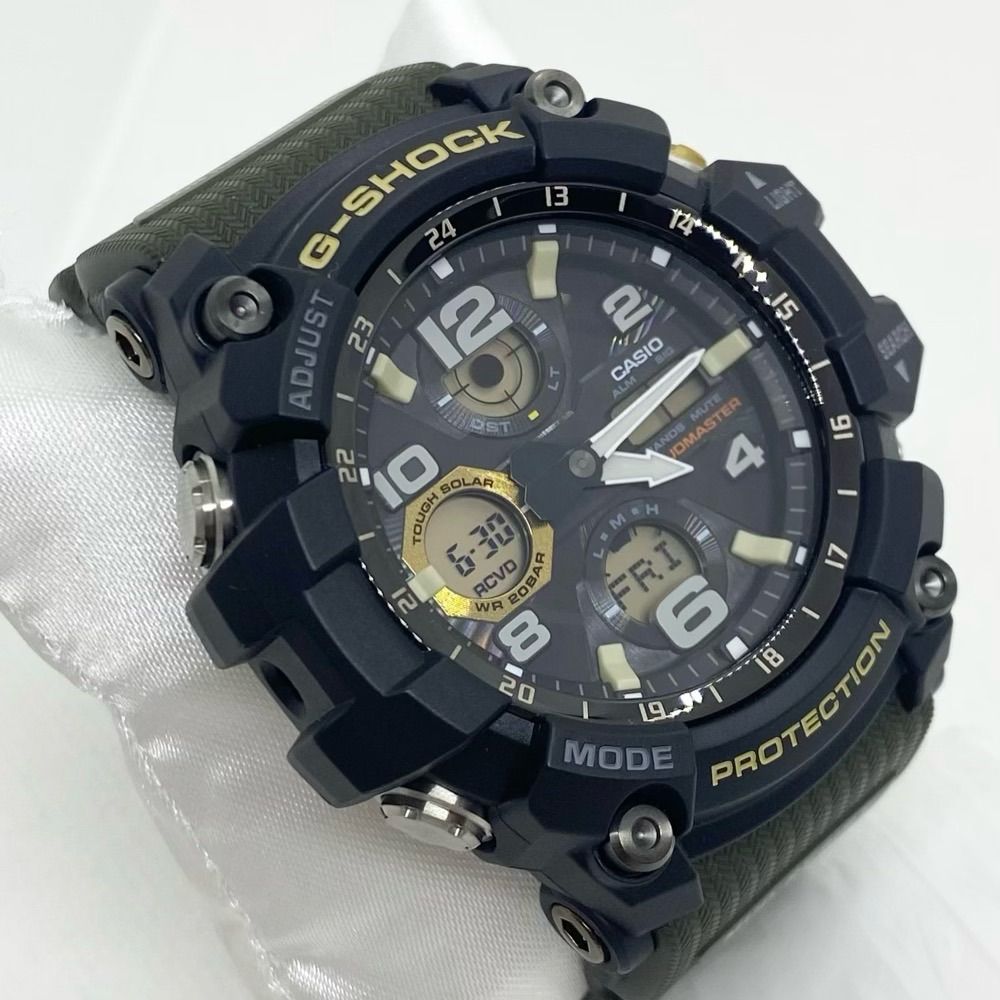 極美品》CASIO カシオ G-SHOCK Gショック GWG-100-1A3JF MUDMASTER