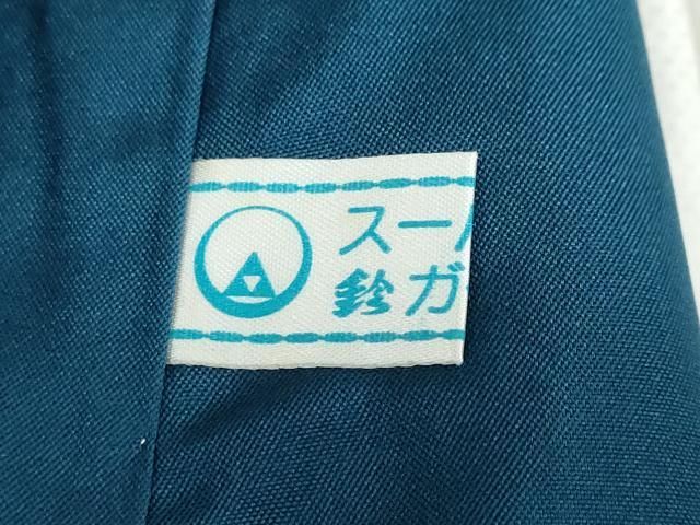 平和屋着物○本場大島紬 白大島 9マルキ 唐草文 鈴乃屋扱い 正絹 逸品