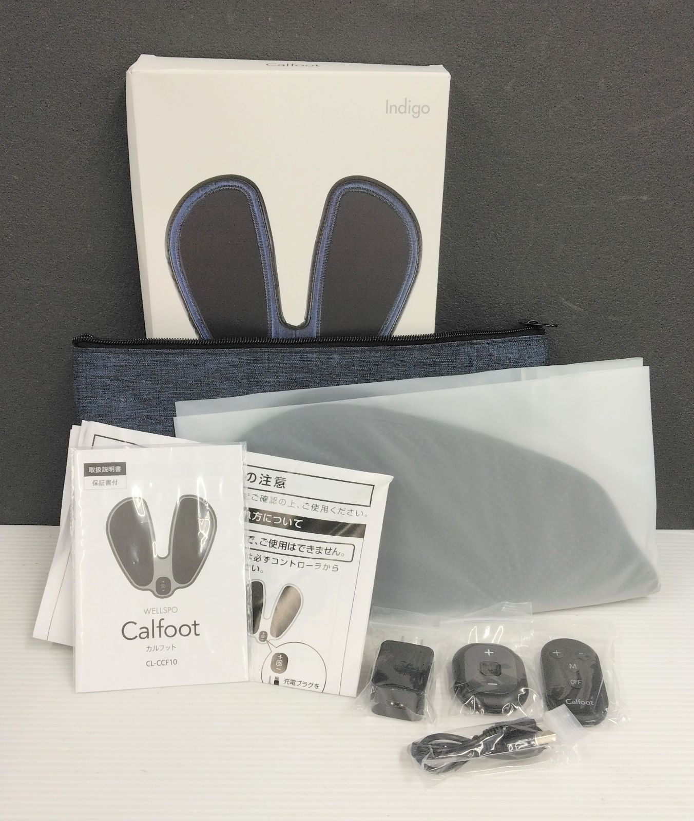 Calfoot カルフット CL-CCF10-IB 家庭用EMS運動機器 カルフット CL