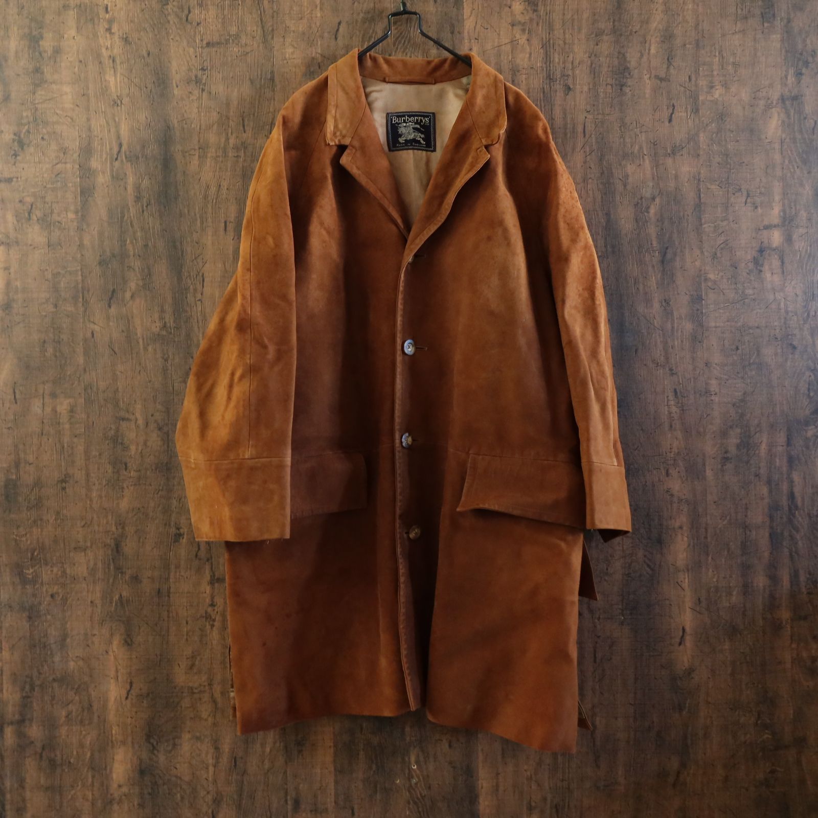 希少　バーバリーのスエードトレンチコート 希少 バーバリーのスエードトレンチコート 【公式通販】
