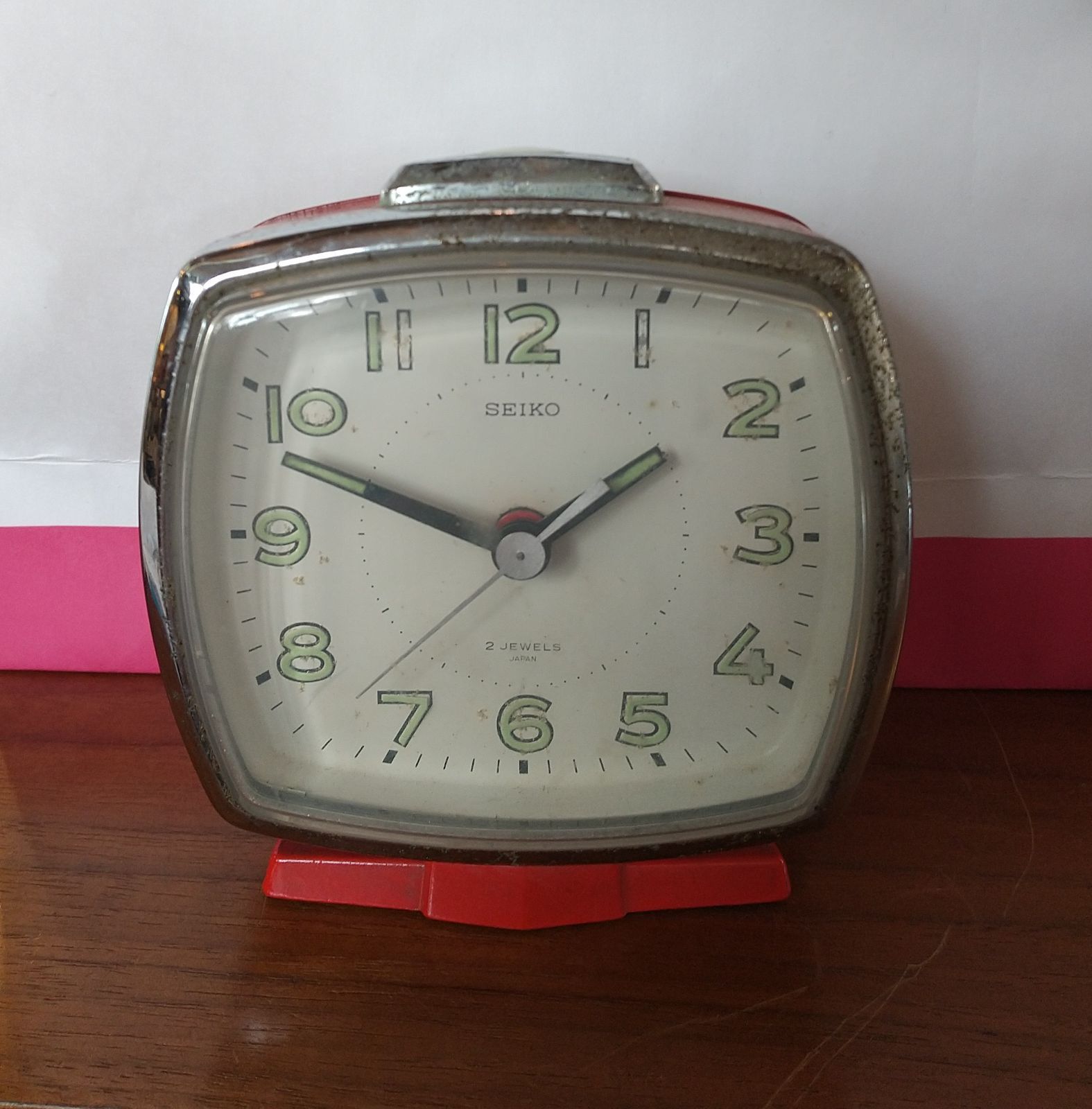 ヴィンテージ 置時計 アンティーク ジャンク品 SEIKo - 置時計