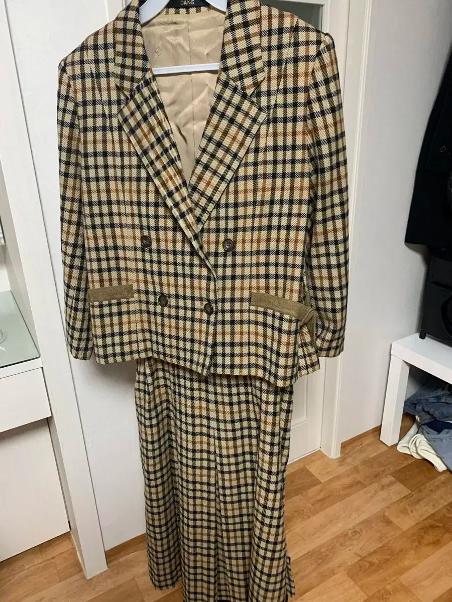 DAKS ダックス チェック柄 セットアップ セット