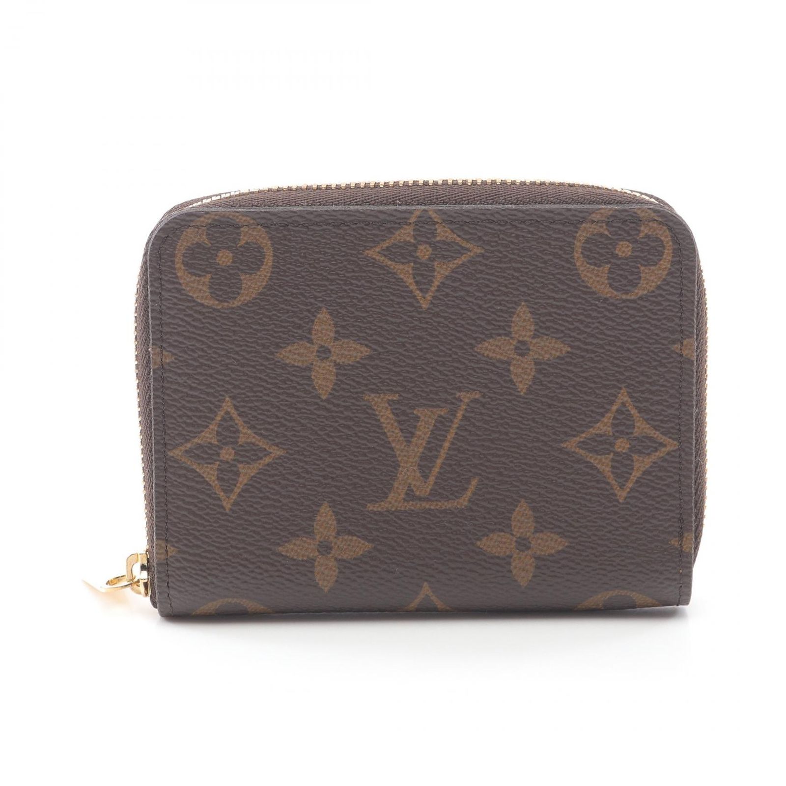 ルイ ヴィトン LOUIS VUITTON コインケース ジッピー コインパース モノグラム M60067 PVCコーティングキャンバス ジッピー コインパース レディース Used A
