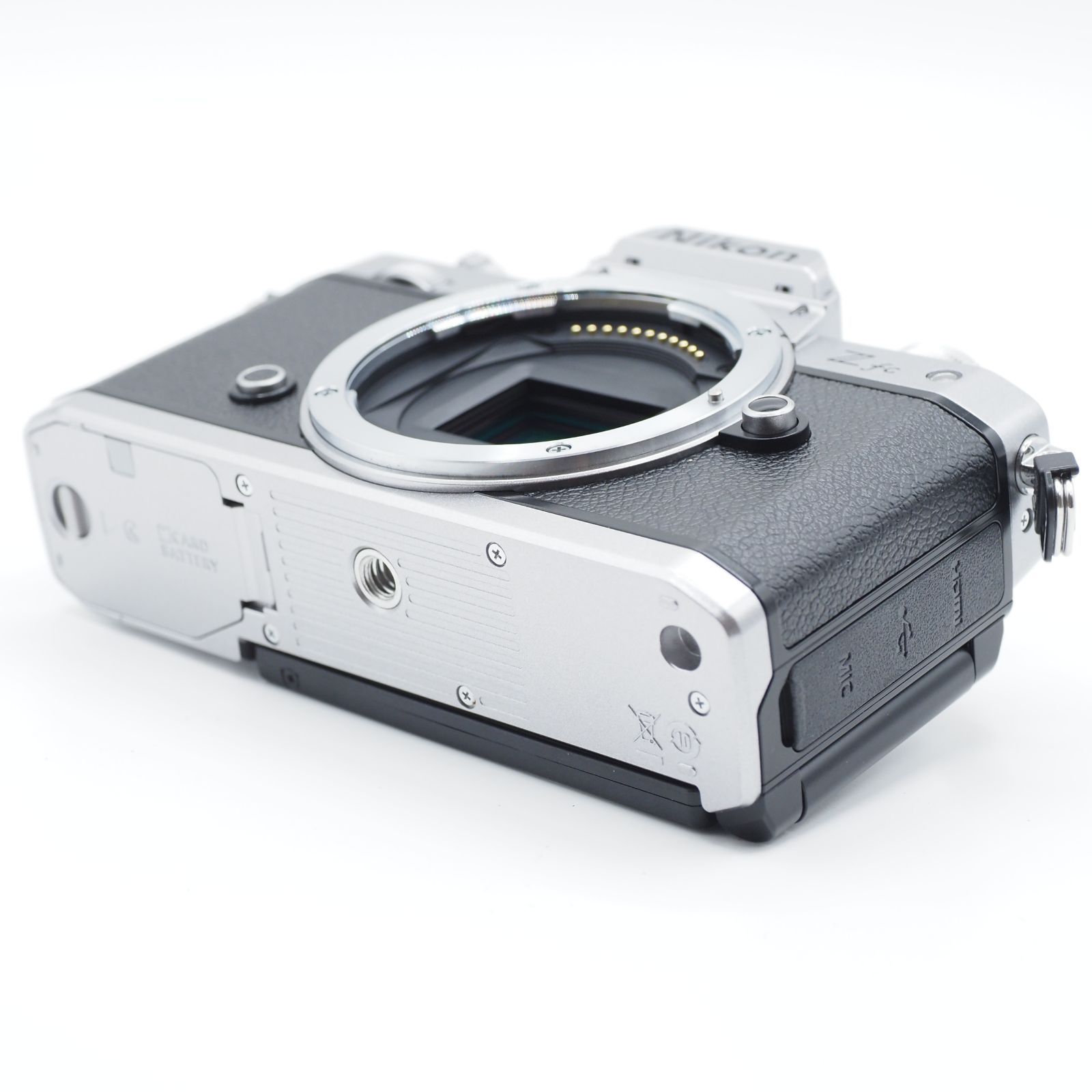 Nikon ニコン ミラーレス一眼カメラ Z fc シルバー ボディ 限定色 チョークブルー張替え済み #10603