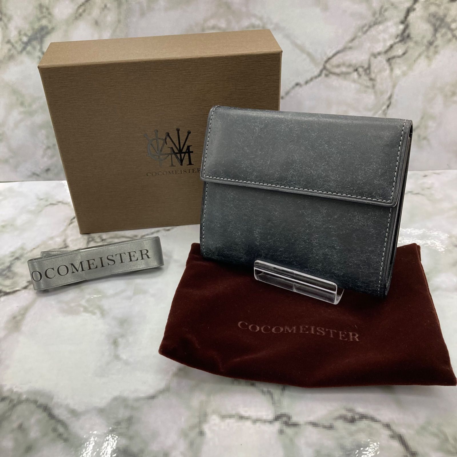 COCOMEISTER GOLD MINING Mineral ココマイスターゴールド マイニング・ミネラル セール 三つ折り財布 平塚店