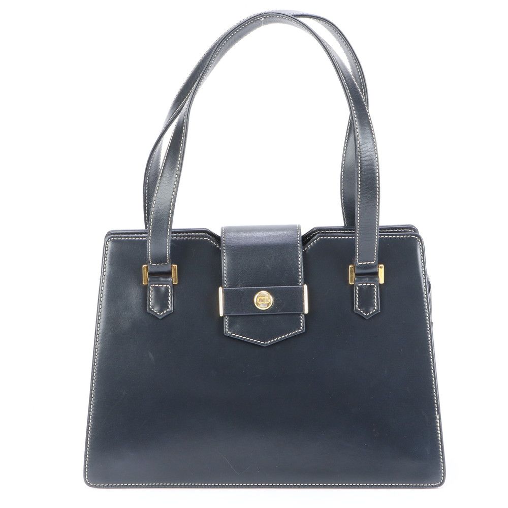Dior - 極 美品 希少品 Christian Dior ディオール ヴィンテージ ロゴ 金具 レザー ハンドバッグ ミニ ボストンバッグ  ブラック 黒 87217の通販 by Trip Used & Vintage｜ディオールならラクマ