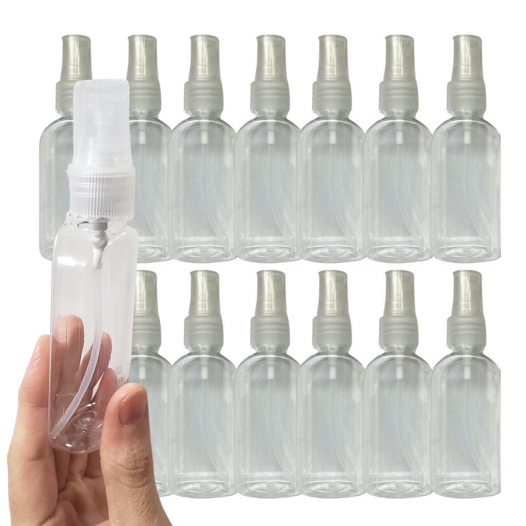 スプレー ボトル 14本セット！【アルコール対応‼️⠀】 容量 50ml  詰め替え オイルスプレー 霧吹き❣️ 化粧水 消毒液 香水 除菌スプレー リラクゼーション