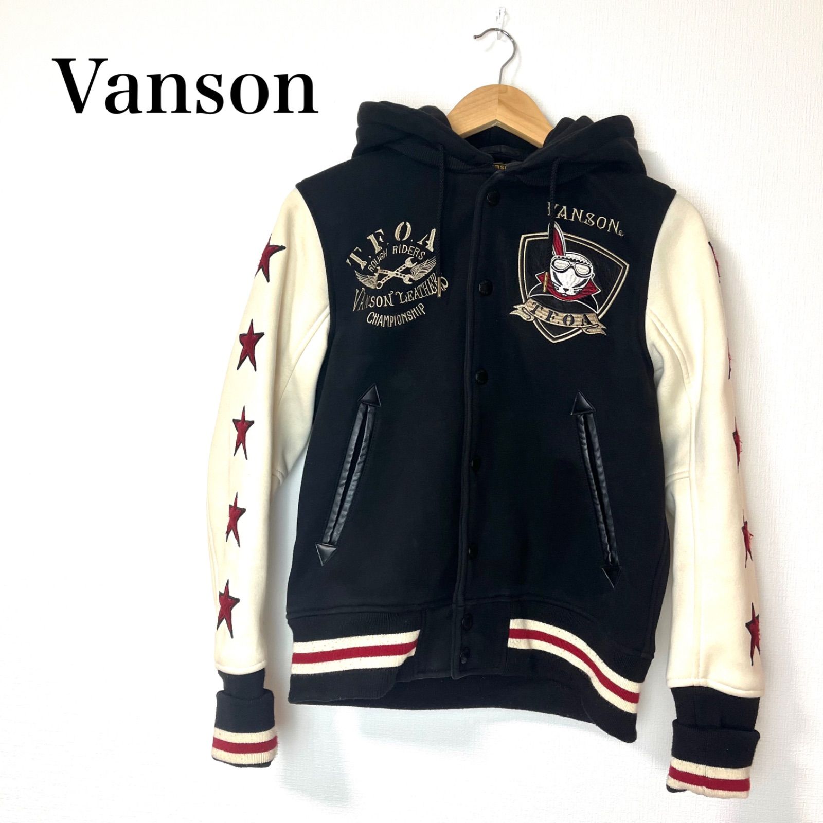 希少✨vanson バンソン スタジャン クローズ ワースト デスラビット XL 