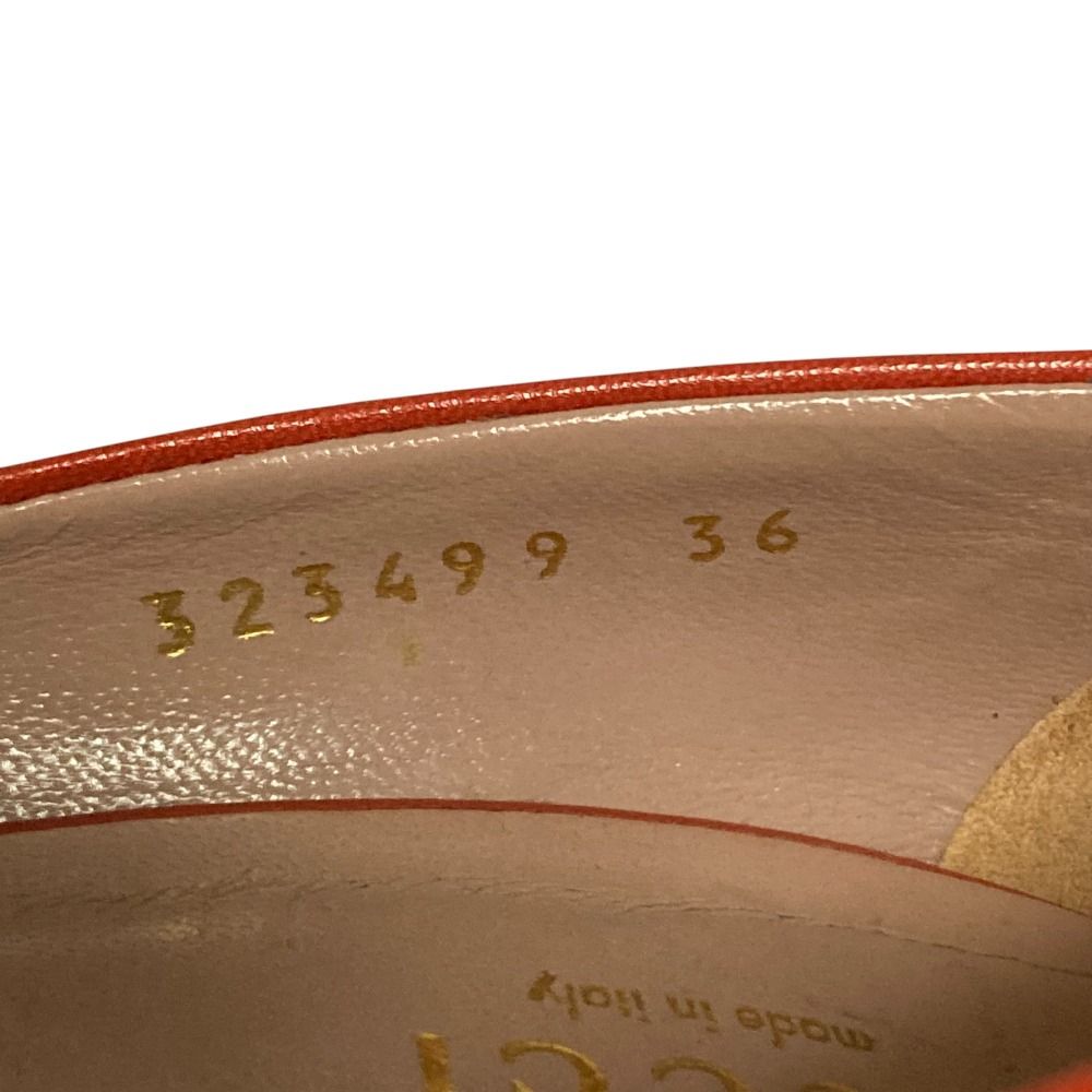 美品 GUCCI グッチ ホースビット レザー パンプス 36 23cm相当