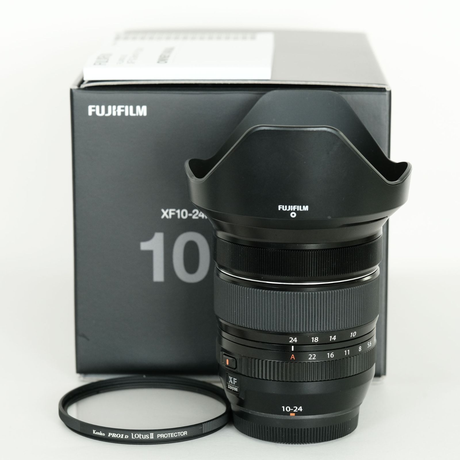 美品｜高級フィルター付] FUJIFILM XF10-24mmF4 R OIS WR / 富士