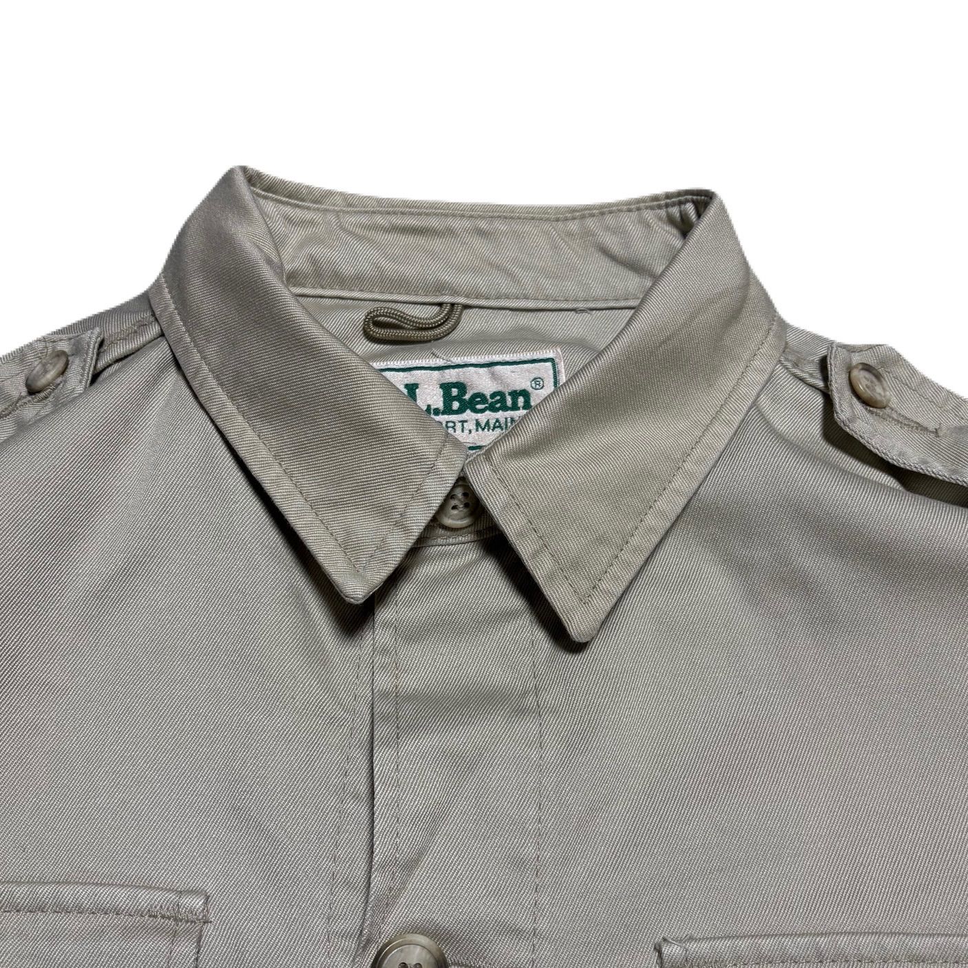 L.L.Bean LLBean エルエルビーン SafariJacket サファリジャケット 80s 