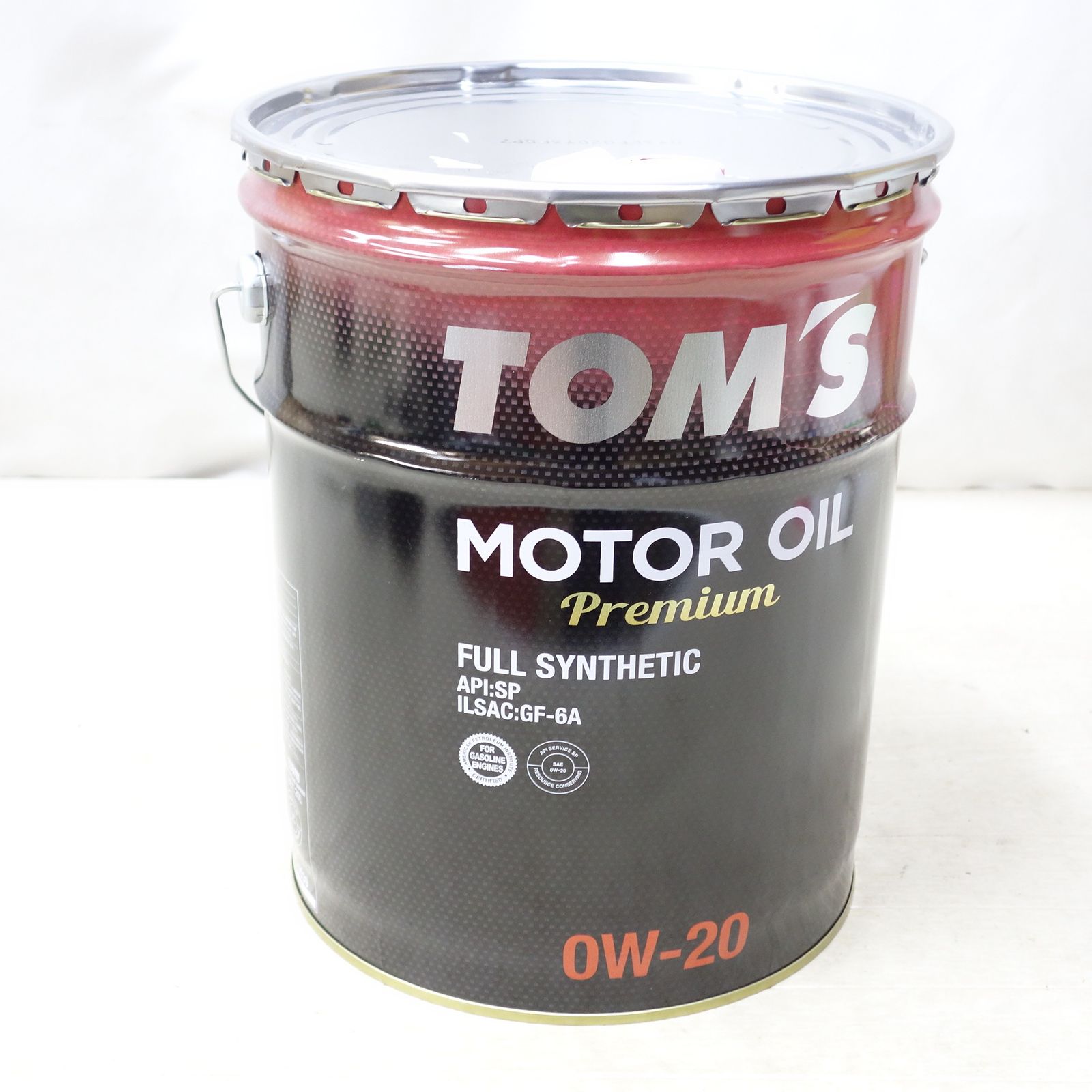 TOM'S モーターオイル プレミアム 0W-20