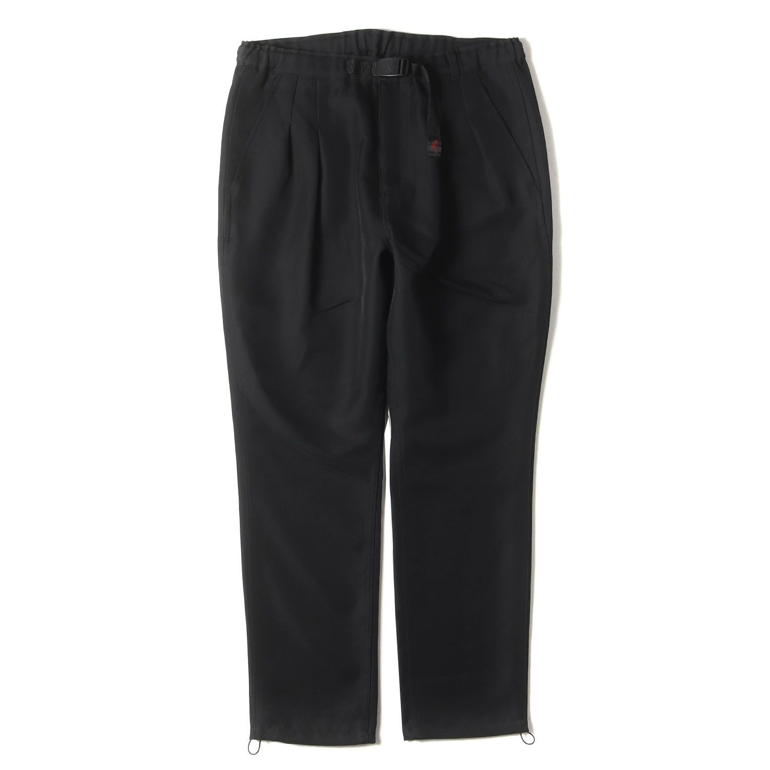 【美品】NONNATIVE ノンネイティブ パンツ サイズ:1 / 22SA GRAMICCI 2タック ストレッチ イージーパンツ (WALKER ANKLE CUT EASY SLACKS POLY TWILL) / ブラック【メンズ】【中古】