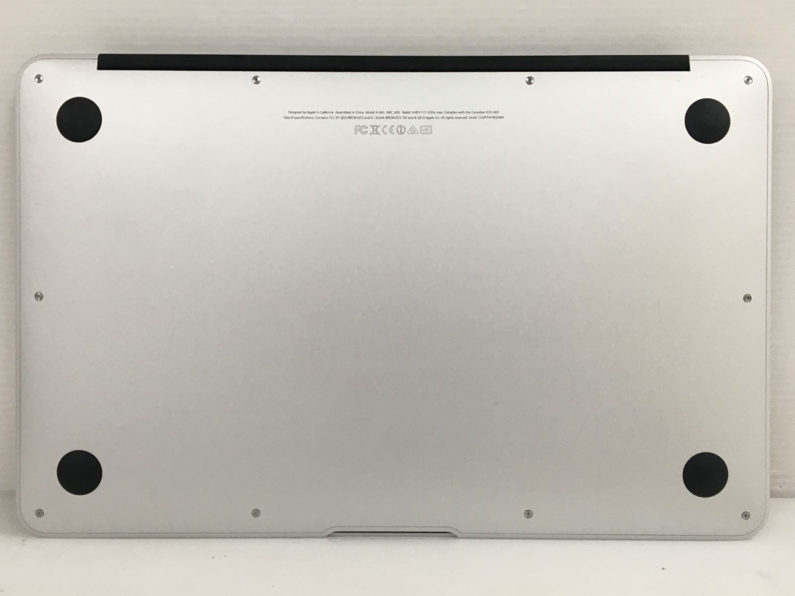 ☆【良品 11.6インチ】Apple MacBook Air (11-inch, Early 2014) A1465 Core i5(4260U)/1.4GHz RAM:4GB/SSD:256GB Catalina 動作品