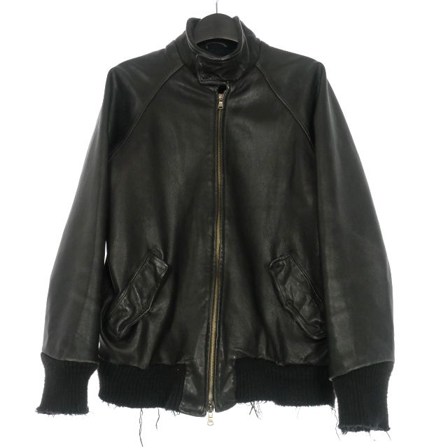 ジョルジオブラット GIORGIO BRATO スタンドカラー レザージャケット