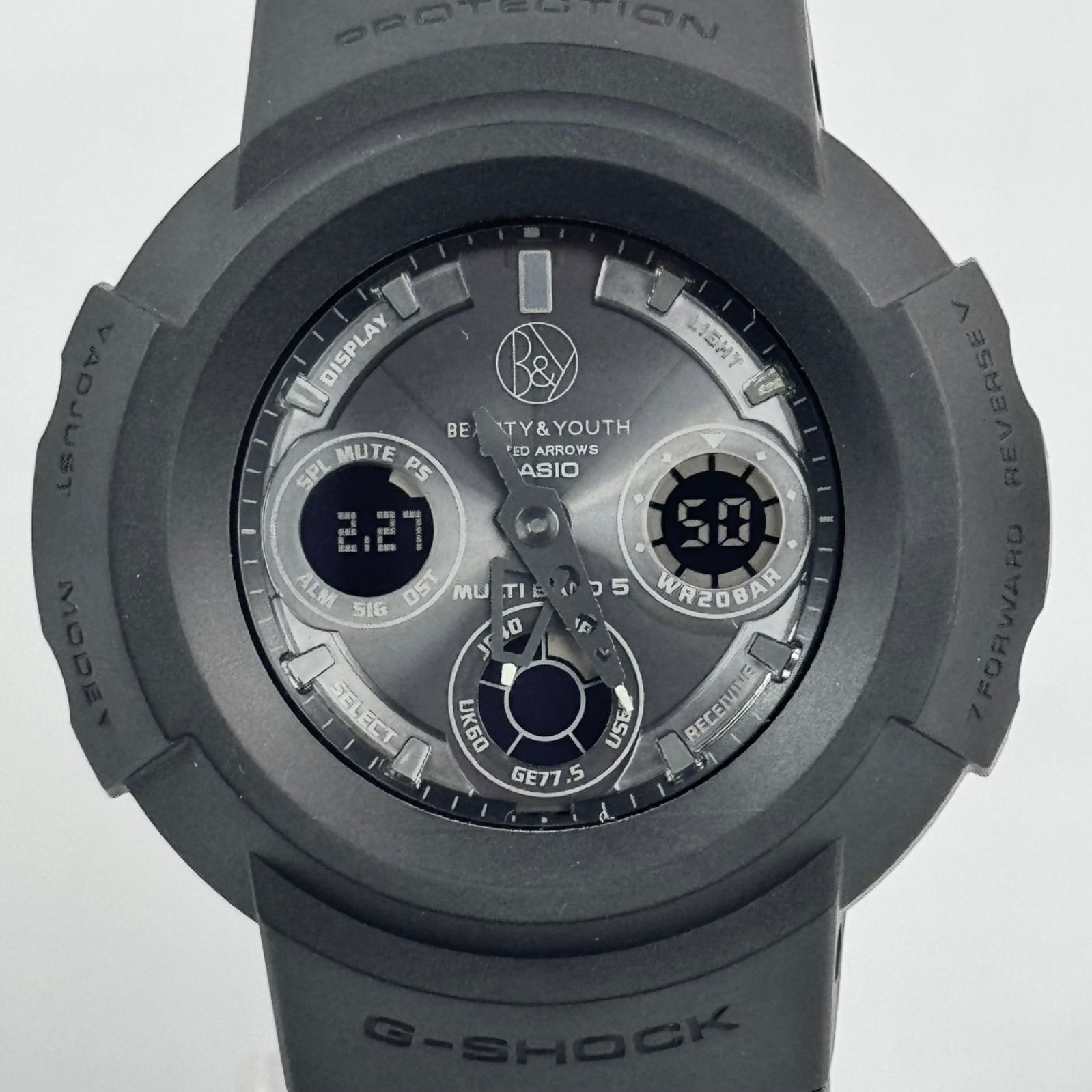 美品G-SHOCK AWG-M500BY 黒 ブラック ユナイテッド アローズ | APPS