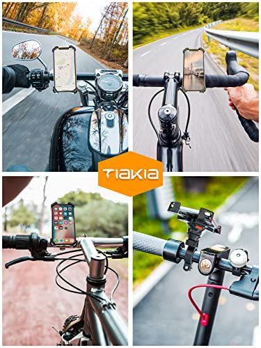 Tiakia 自転車 スマホホルダー オートバイ バイク スマホほるだー