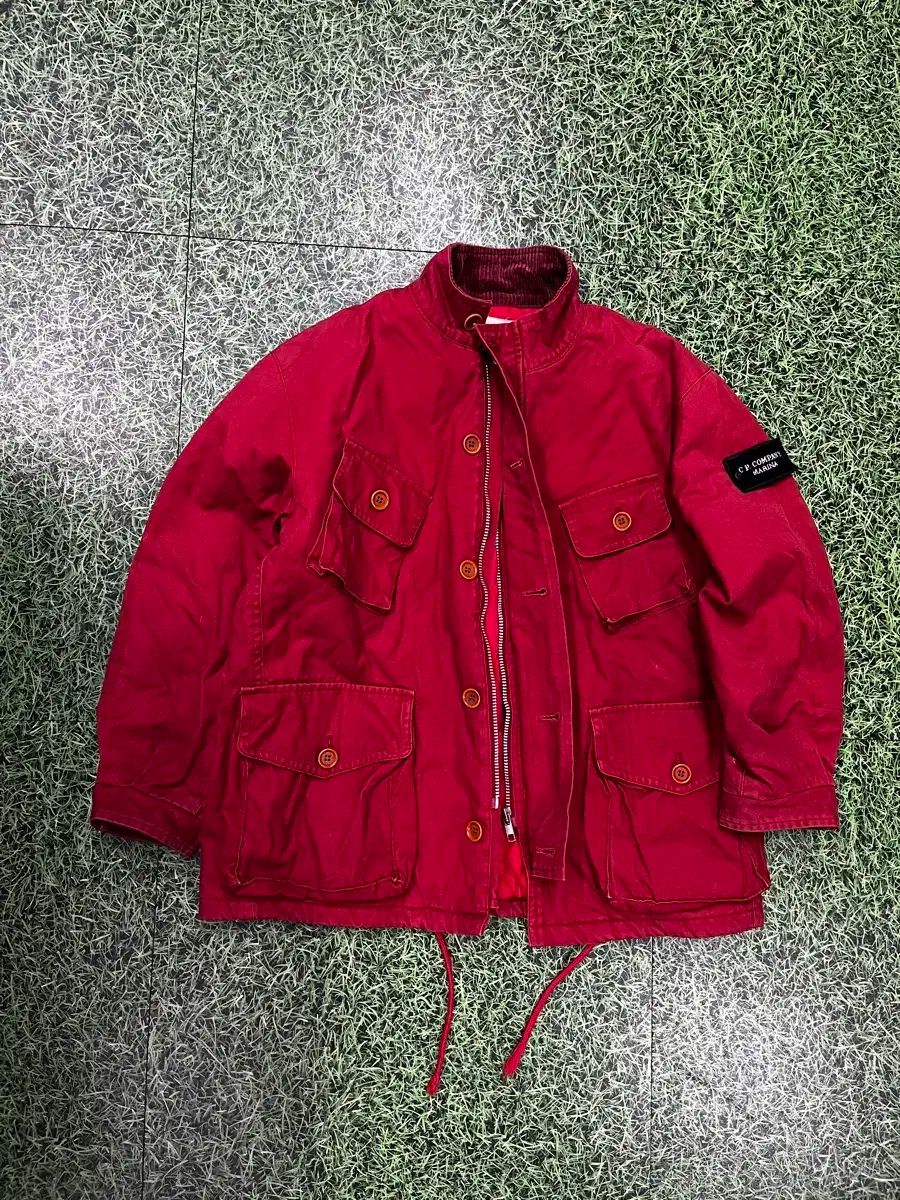 C P カンパニー マリナ レッド ヴィンテージ マウンテンパーカー ジャケット キッズ BOYS PLANET ボイプラ ジャケット