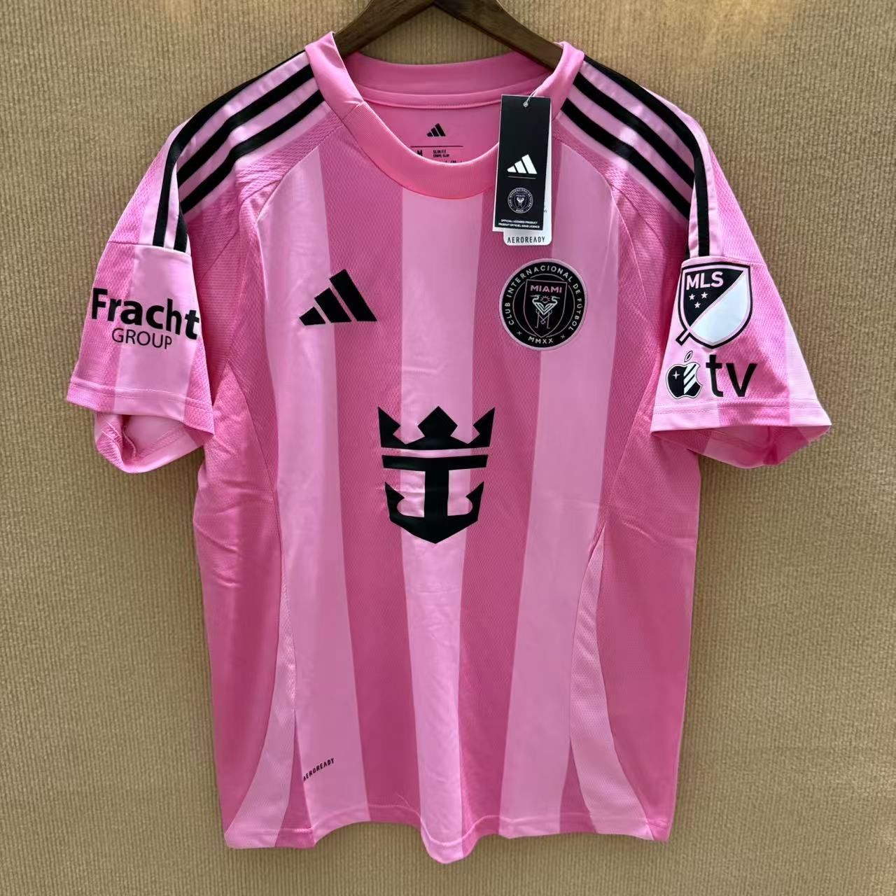 【新品/タグ付き】2024 インテル・マイアミ♯10 メッシ【XLサイズ】ホーム 新品/タグ付き】2024 インテル・マイアミ♯10 メッシ【XLサイズ