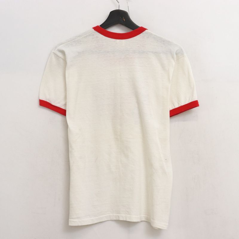 70s USA製 vintage Hanes リンガーTシャツ メンズ 表記Lサイズ - メルカリ