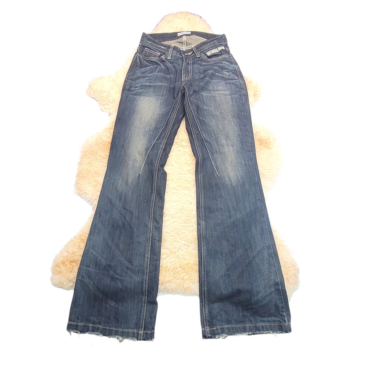 S ニューオリン ヴィンテージ デニム ブーツカット ズボン