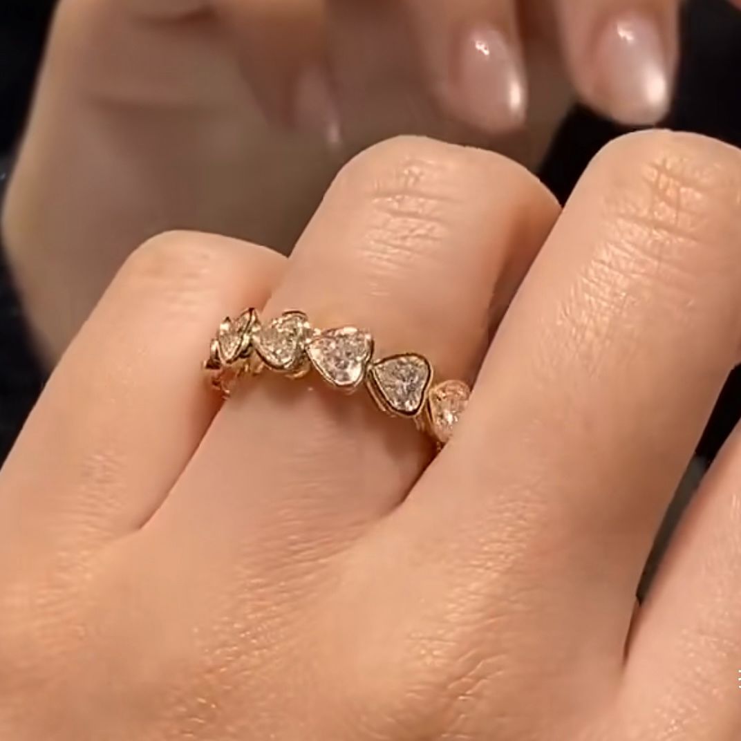 K18 2.10ct オーダーメイドダイヤリング ラボグロウン