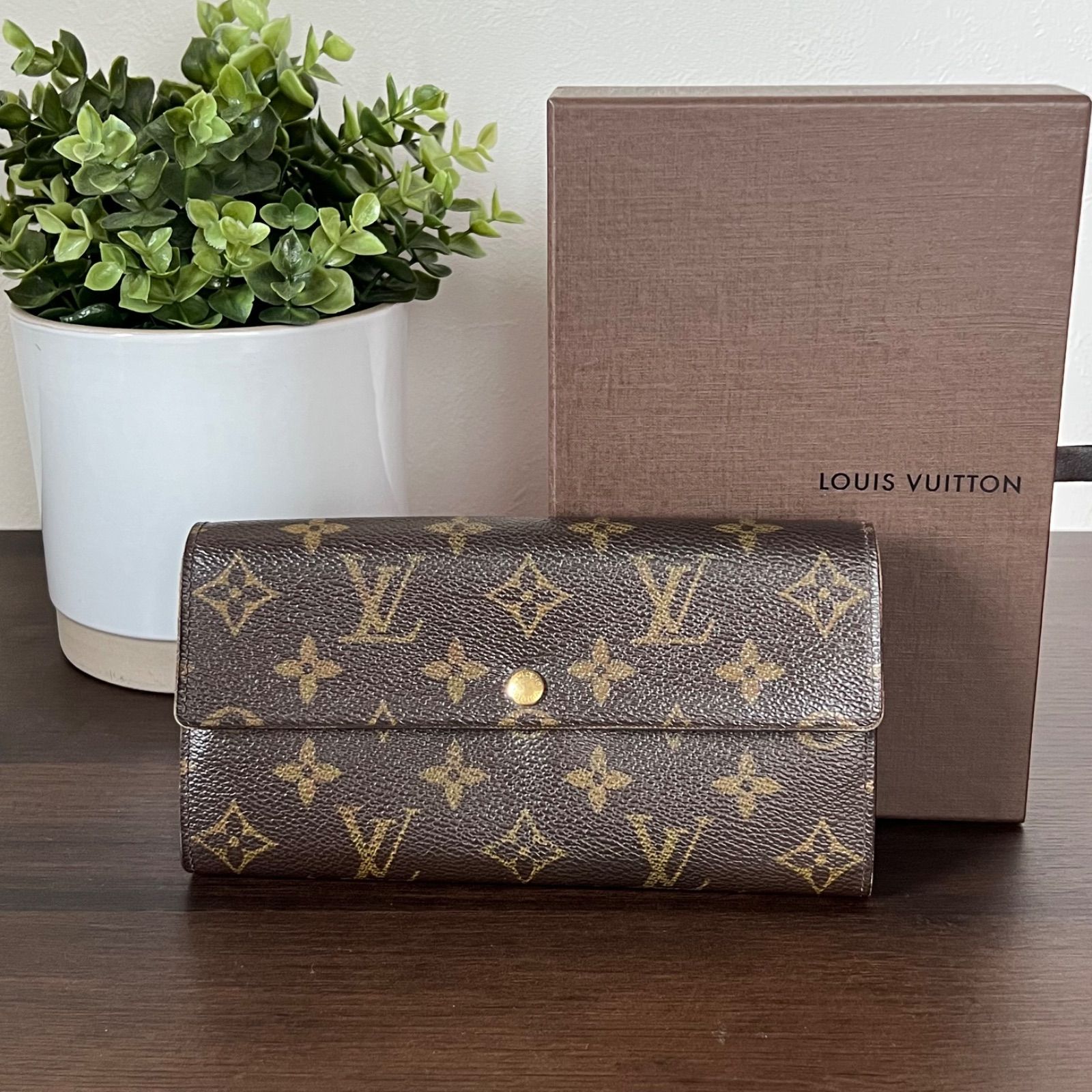 定番人気]LOUIS VUITTON ルイヴィトン ポルトフォイユ・サラ M61734 