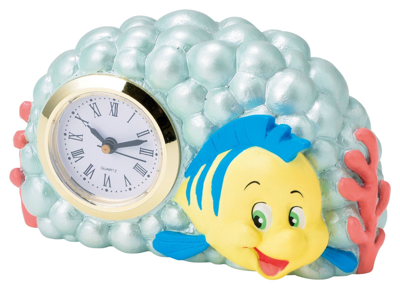 ディズニー】 置き時計（フランダー） アナログ時計 アナログ置き時計