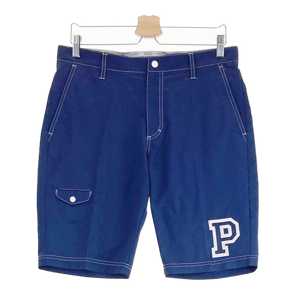 サイズ：L PUMA GOLF プーマゴルフ  ストレッチ ハーフパンツ  ネイビー系 [240101284370]# ゴルフウェア メンズ ストスト