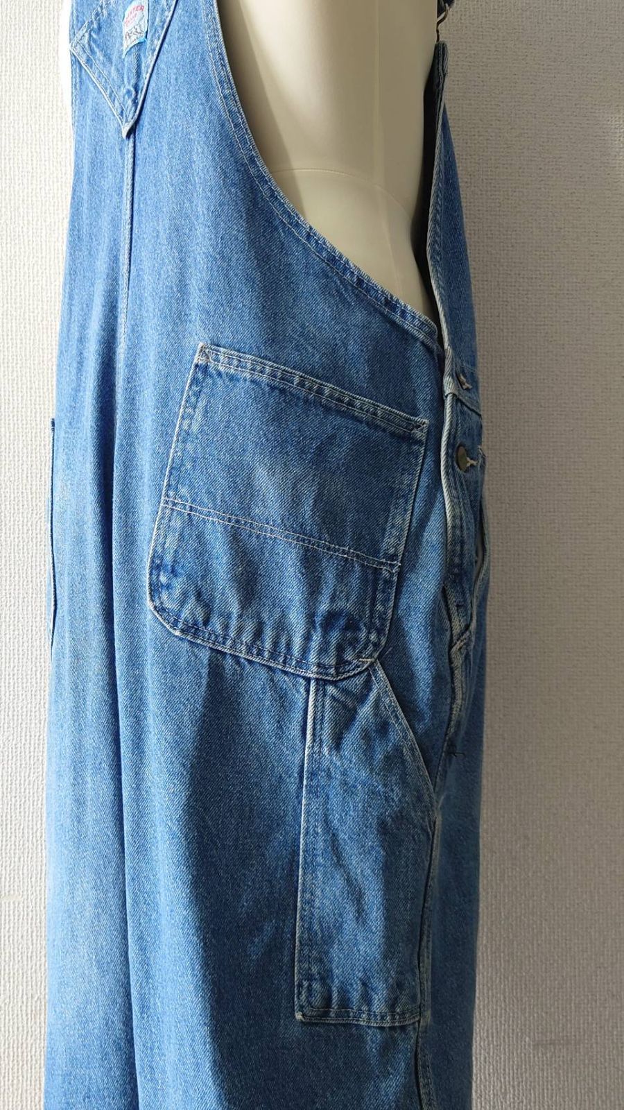 90's POINTER USA製 デニム オーバーオール W38 L-Short - メルカリ