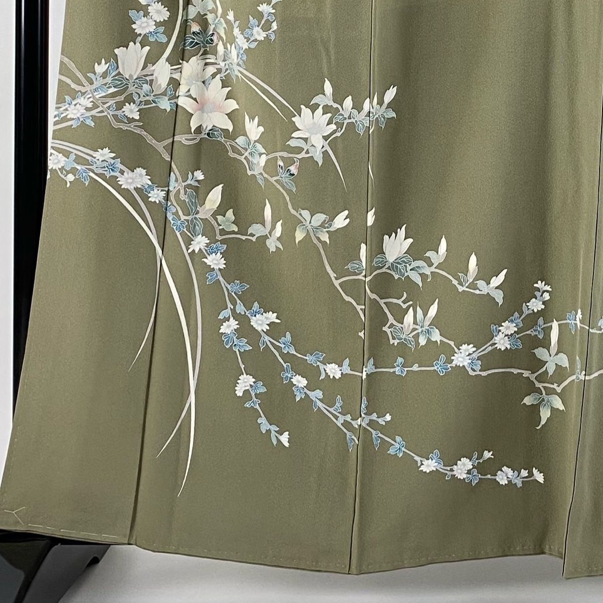 訪問着　辻が花模様　共八掛　身丈165裄67 美品 訪問着 辻が花模様 共八掛 身丈165裄67 美品