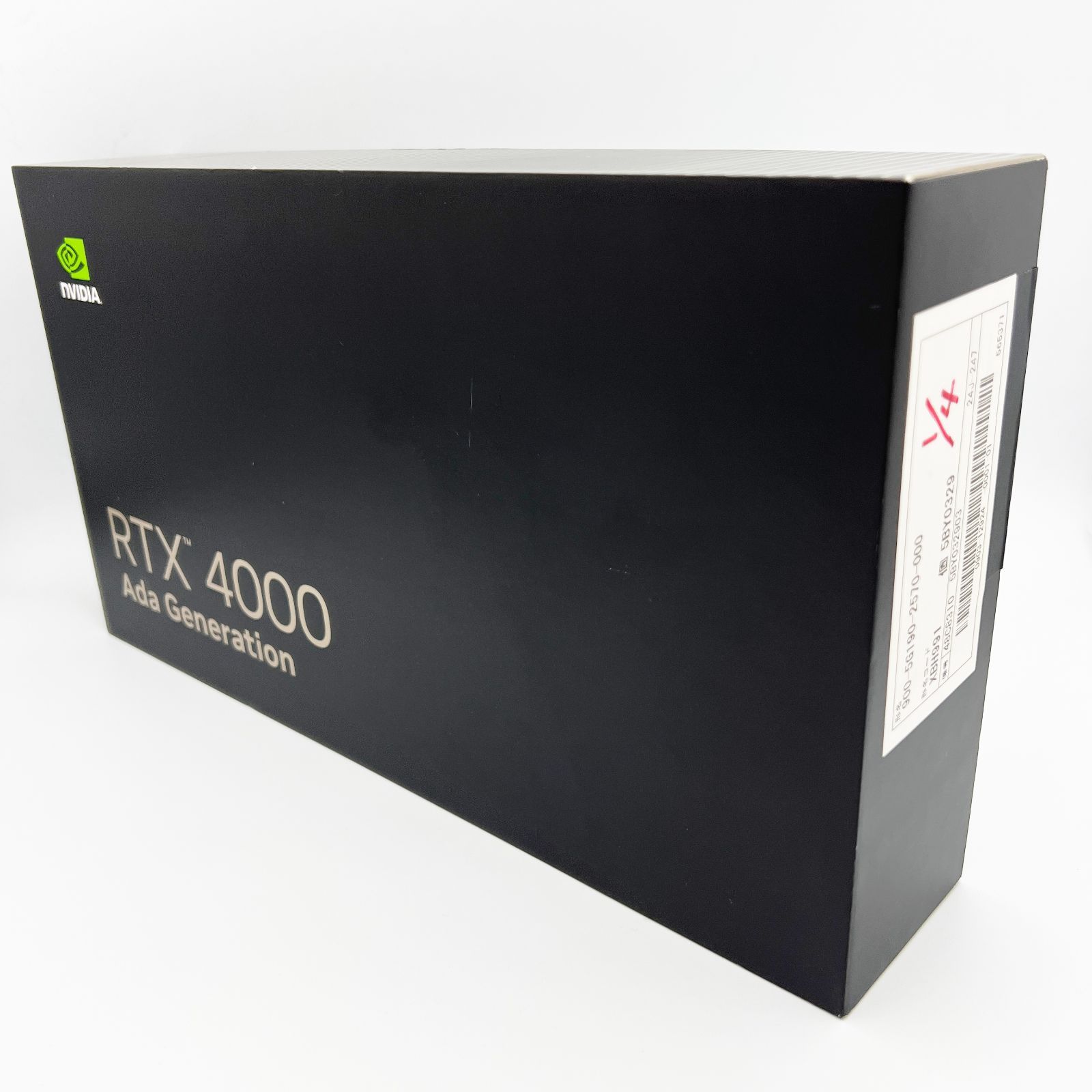 新品・未開封】NVIDIA RTX 4000 Ada Retail 900-5G190-2570-000