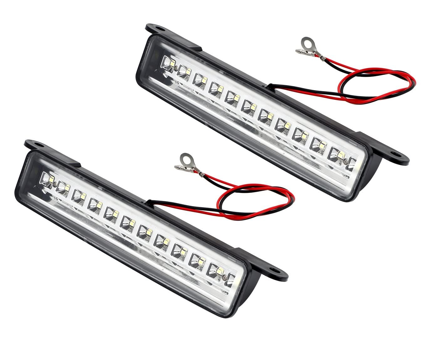 ナンバー灯 2セット 12LED ジムニー 汎用 移動用 ライセンスランプ JB23 JA11 JA12 SJ30 JA22 ライト移設 キット ステ  ステッカー jimny jb64 ジムニーシエラ グリル アクセサリー ジムニーアクセサリー - クーポン付