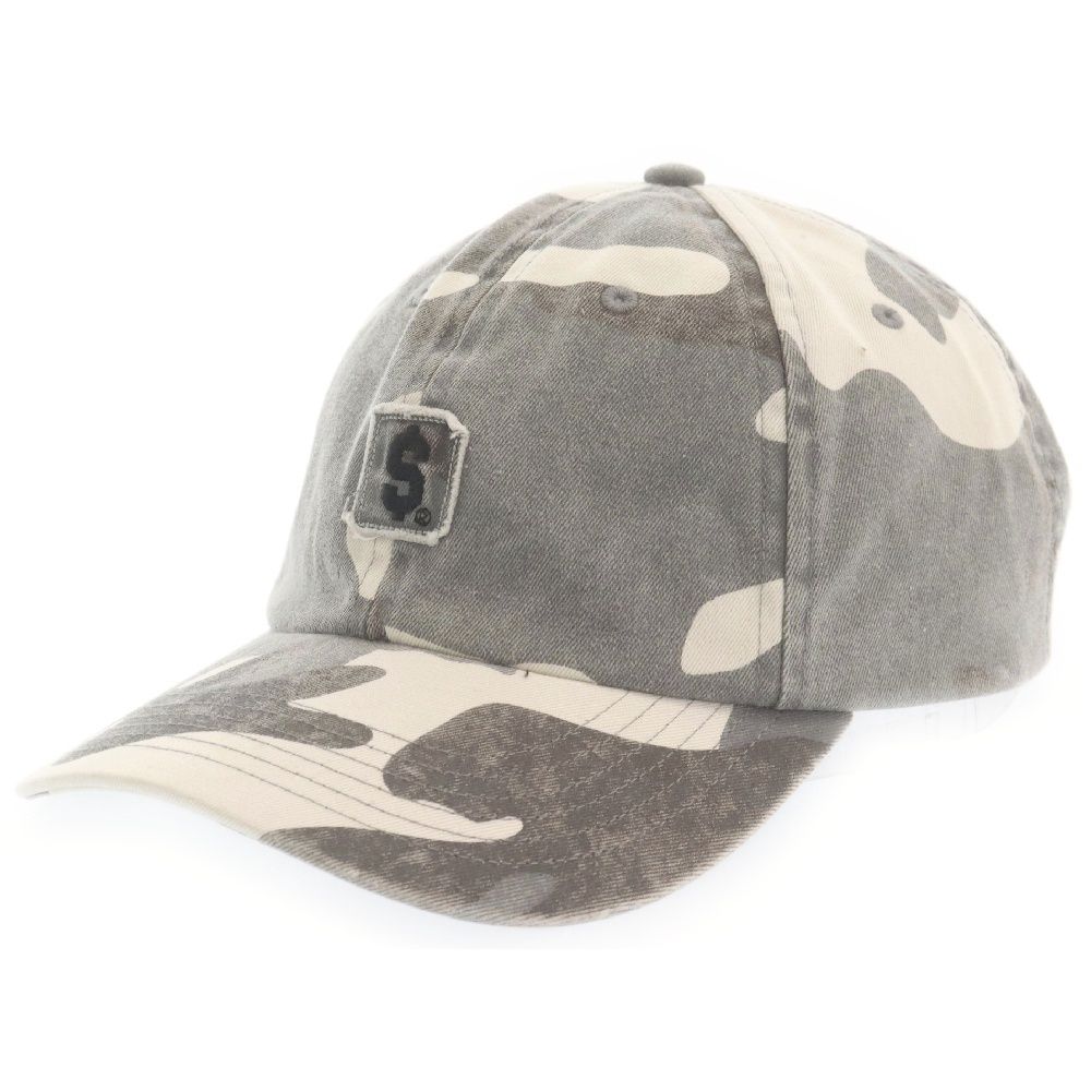 新品Supreme パッチ 6パネルキャップ カモ柄 完売品 SUPREME (シュプリーム) 23SS $ Patch 6-Panel Stone Camo 6