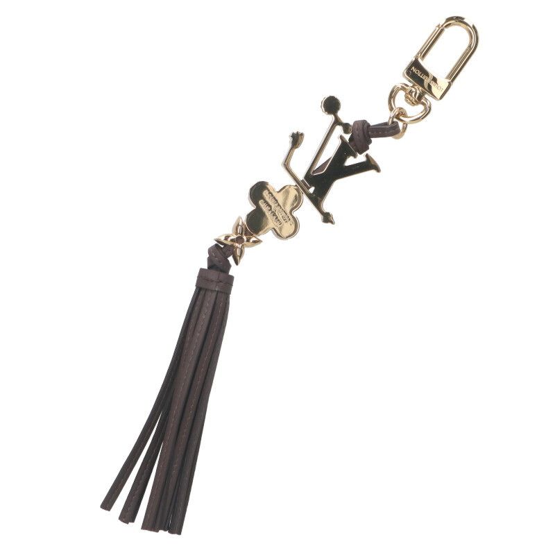 ルイヴィトン バッグチャーム キーホルダー タッセル レア ルイ