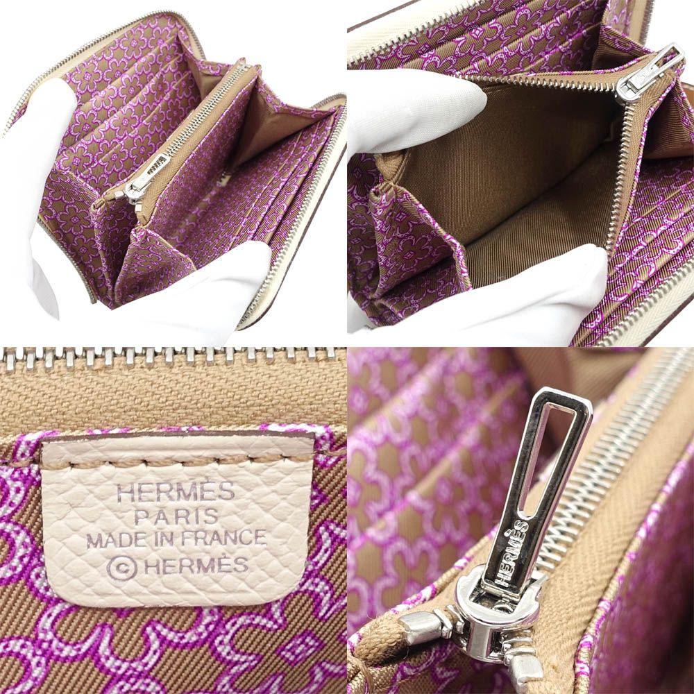 ≪美品≫ エルメス 香ばし アザップ コンパクト シルクイン ピンク 