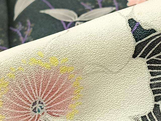 平和屋着物□訪問着 草花文 金銀彩 正絹 逸品 AAAZ2836mf - メルカリ