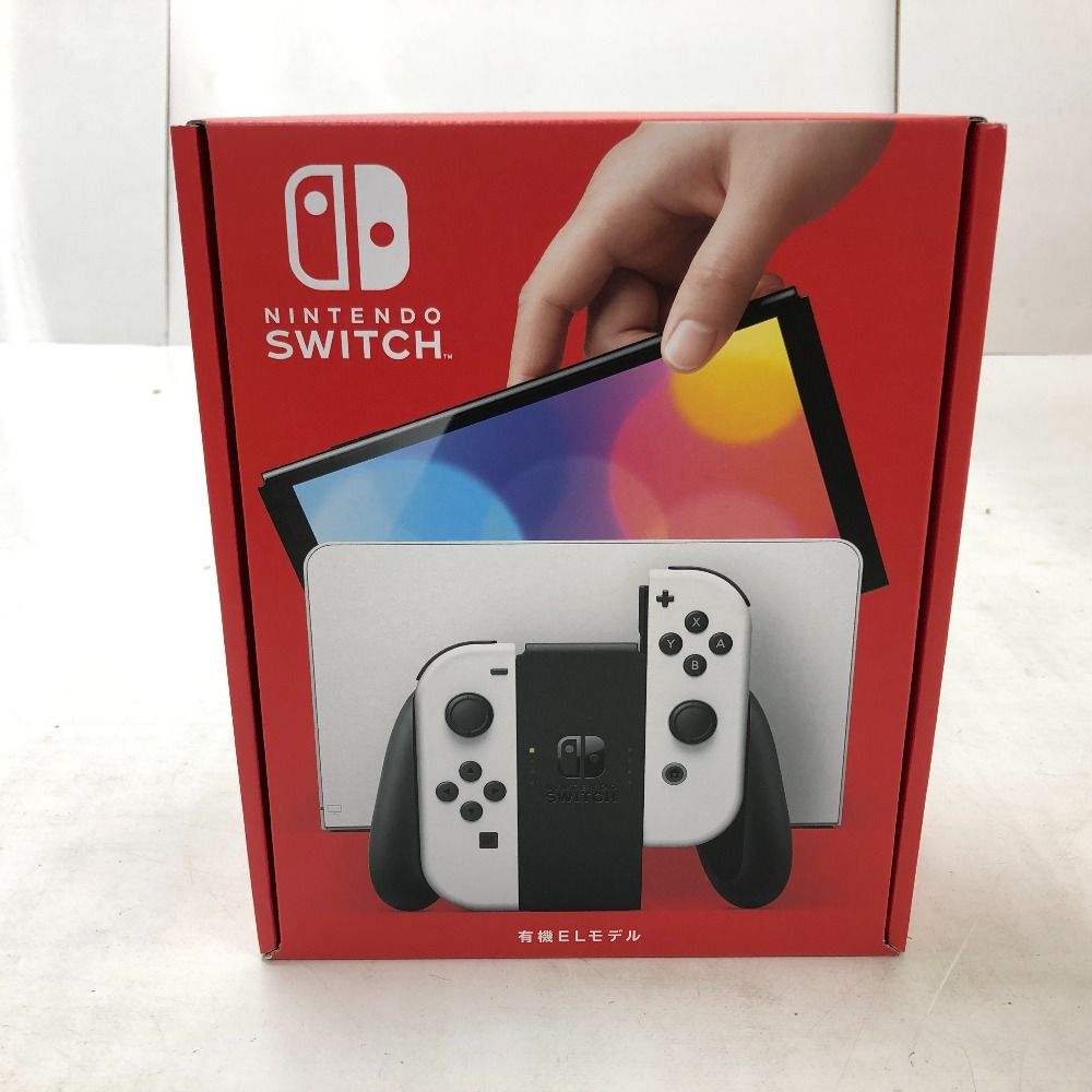 NintendoSwitch 速かっ 本体 ホワイト有機ELモデル 新品未使用(未開封)