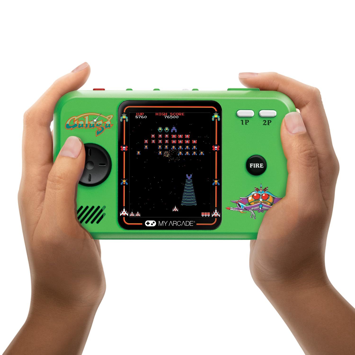 テレビゲーム My Arcade Galaga/Galaxian Pocket Player Pro: 2 ゲーム 