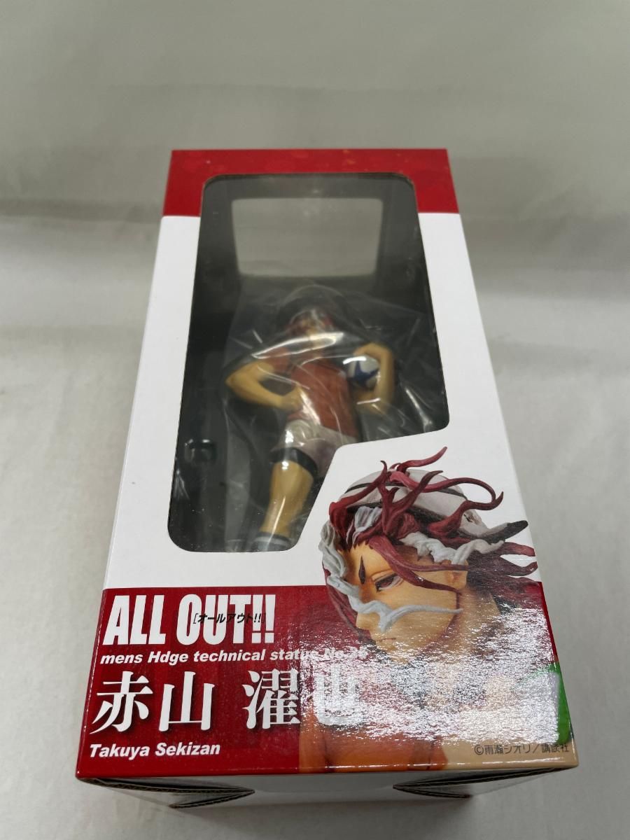 未開封】mensHdge technical statue No.25 ALL OUT!! 赤山 濯也