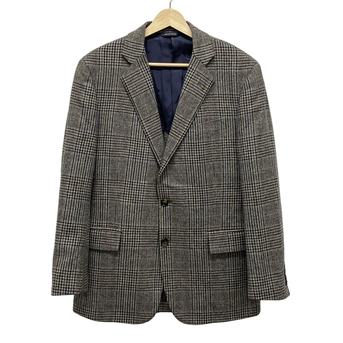 BrooksBrothers ブルックスブラザーズ ジャケット サイズU.K.39 メンズ - グレー×マルチ 長袖 秋 冬 肩パット チェック柄