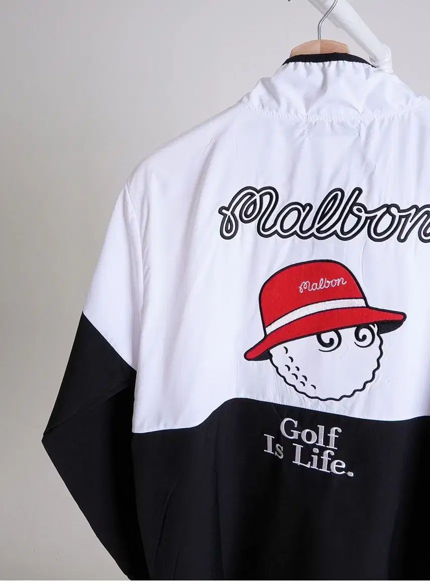 ユニセックスゴルフウェア バケツ 刺繍 ロゴ バイカラー Anorak